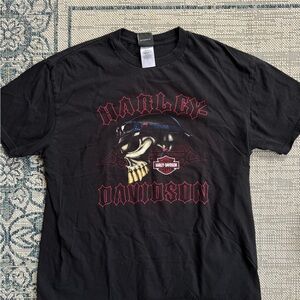 VooDoo Harley Davidson New Orleans Vintage T-Shirt XL Black